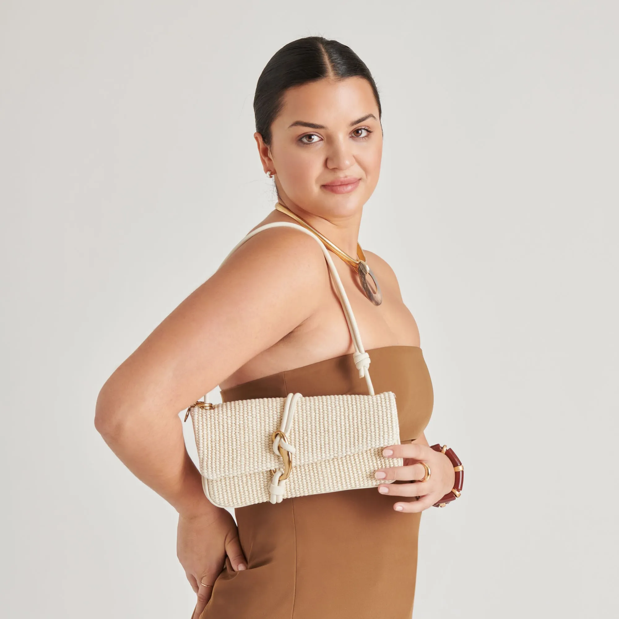 ALICE SHOULDER BAG NATURAL RAFFIA