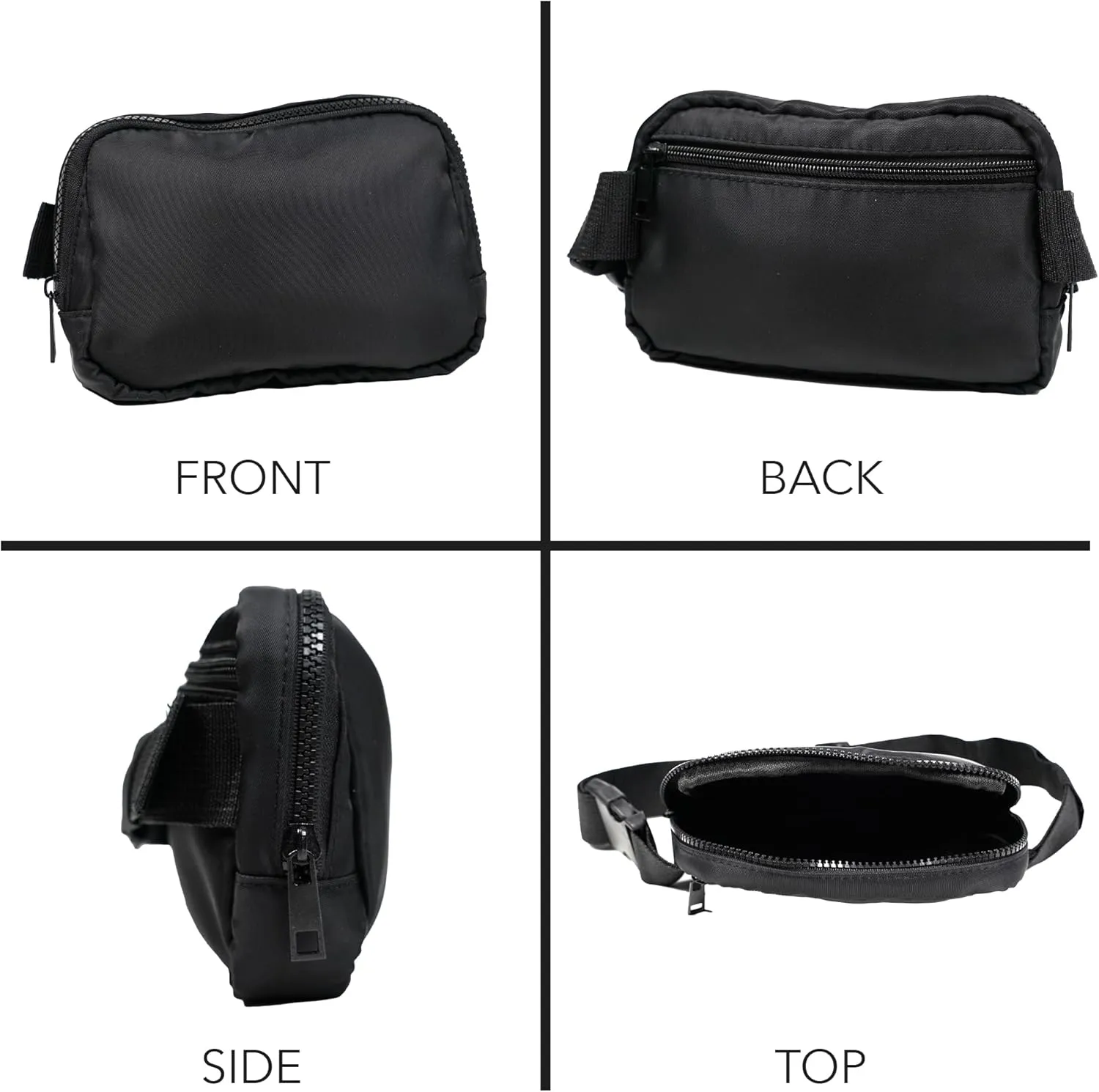 Batman Cute Chibi Character Belt Bag, Crossbody Fanny Pack for Women and Men, Adjustable