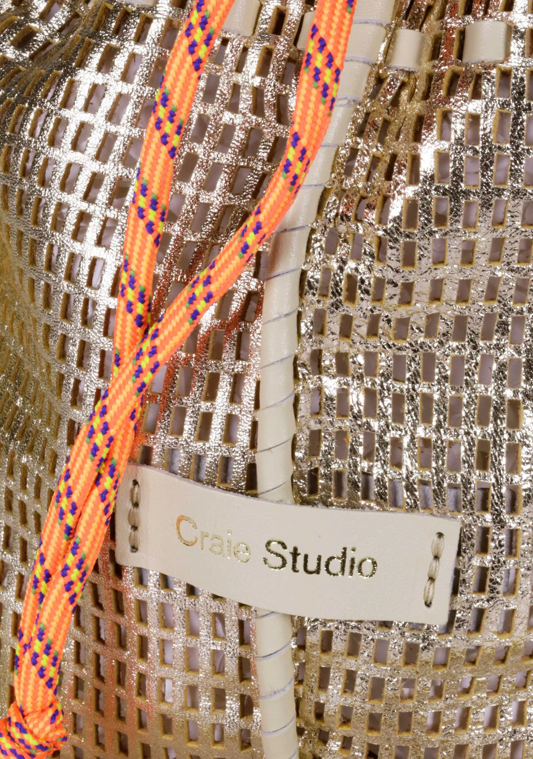 Bibi Metallic Bag_Champagne