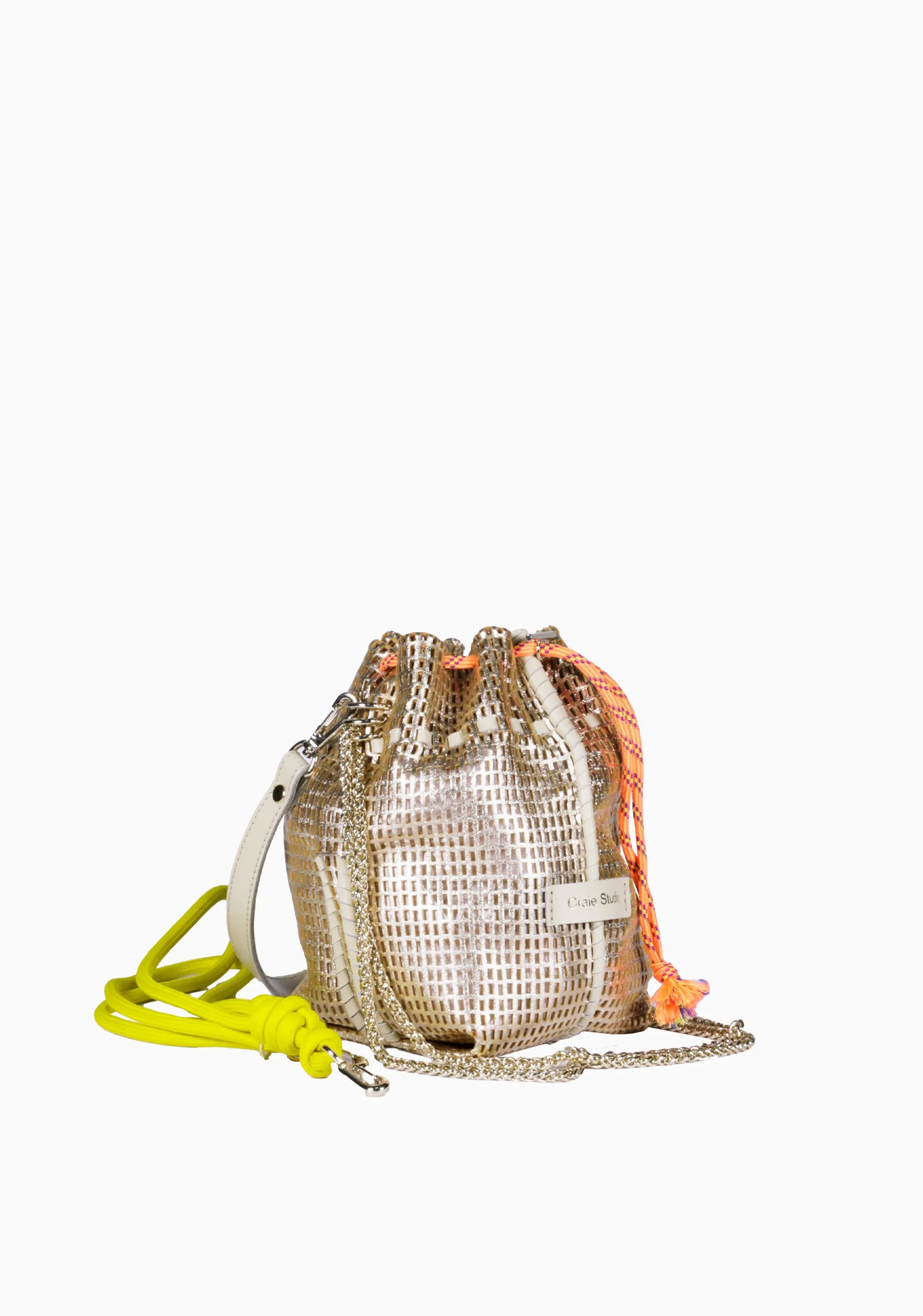 Bibi Metallic Bag_Champagne