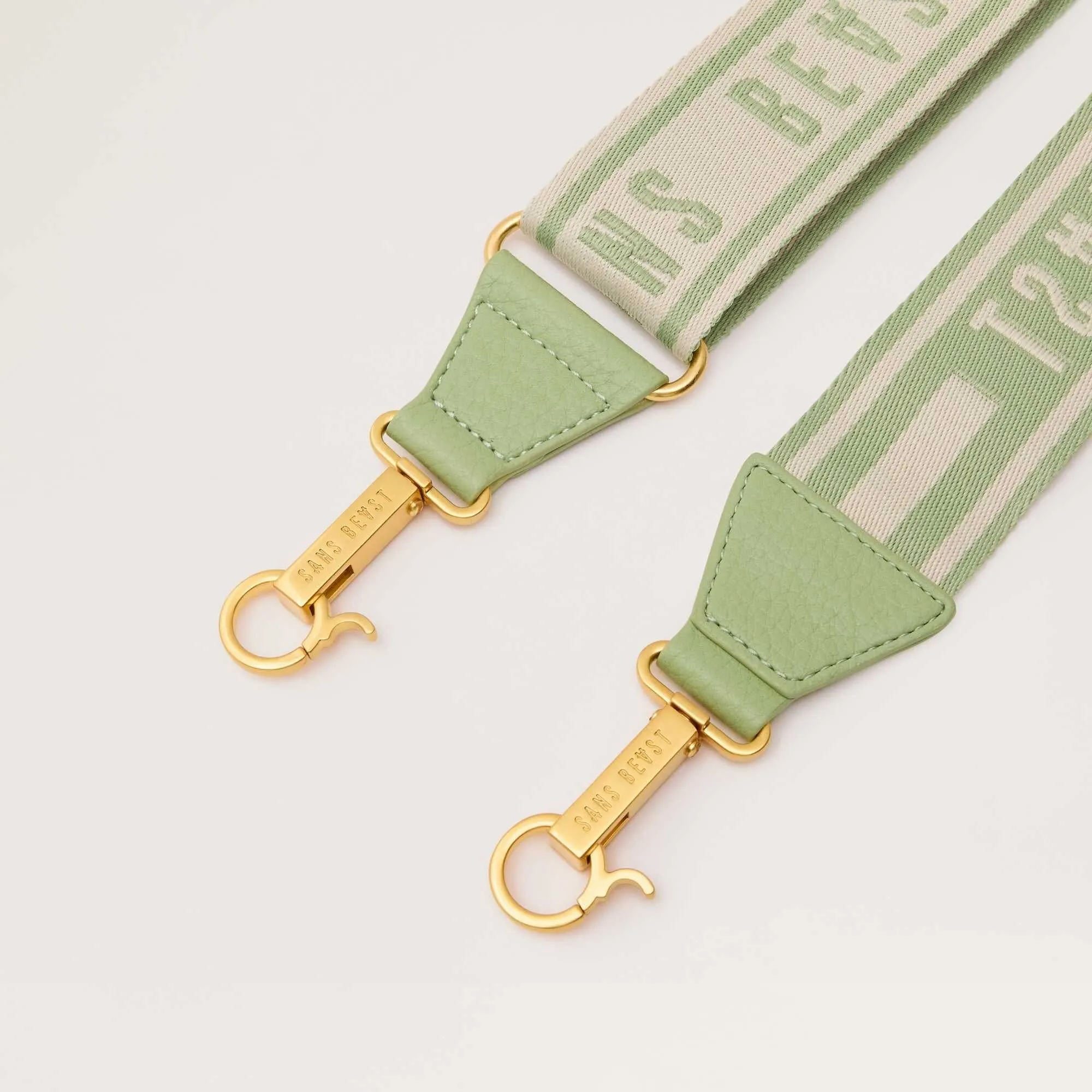 Corridor Bag Strap - Sage   Vanilla