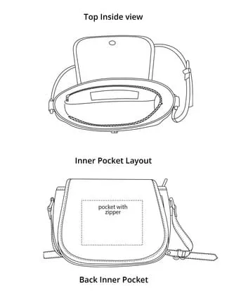 Custom Saddle Bag (Canvas) – B&W Checkers | Gift Ideas, Shoulder Bags for Women, Over the Shoulder Bag, Crossbody Bags for Women