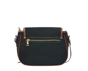 Custom Saddle Bag (Canvas) – B&W Checkers | Gift Ideas, Shoulder Bags for Women, Over the Shoulder Bag, Crossbody Bags for Women