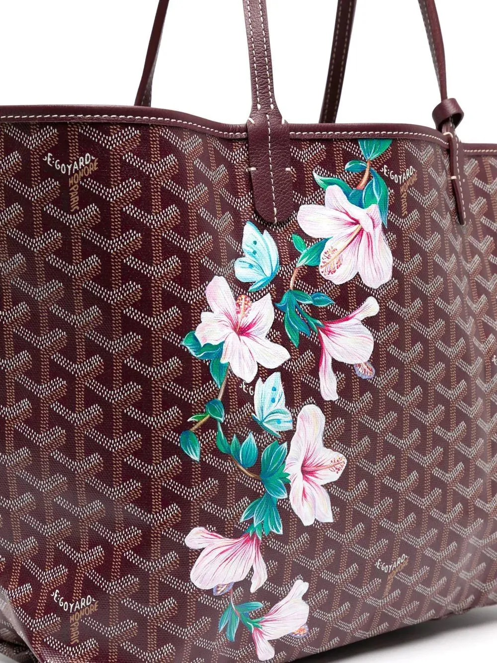 Customised Floral St. Louis Tote