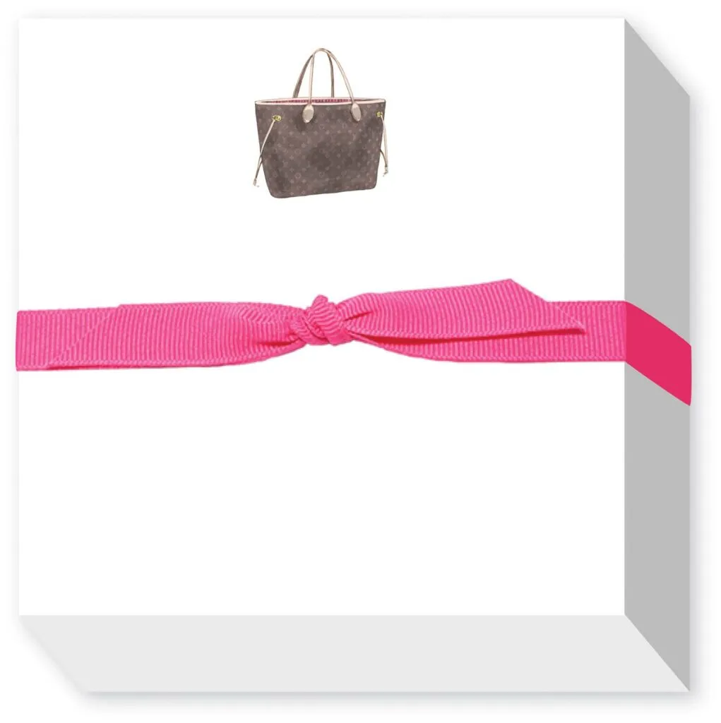 Designer Tote Notepad