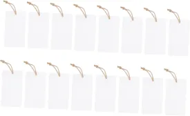 ERINGOGO 16Pcs Blank Acrylic Basket Labels Writable Organizer Tags for Home Edit Hanging Storage Labels for Kitchen Office Closets and Easy to Use