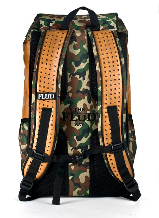 FLUD Forest Camo Tech Bag