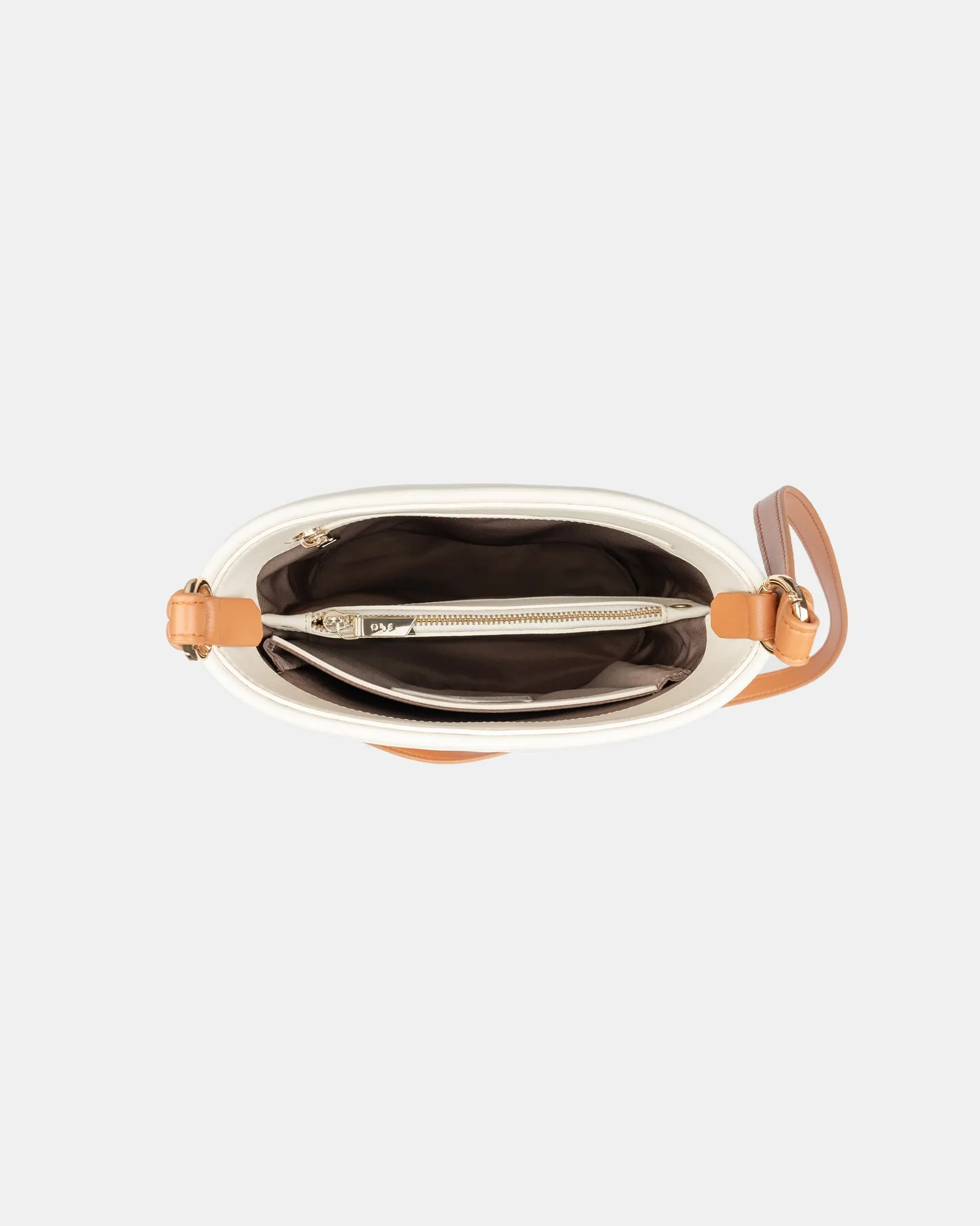Gaia Bucket Bag - CARAMEL & OAT