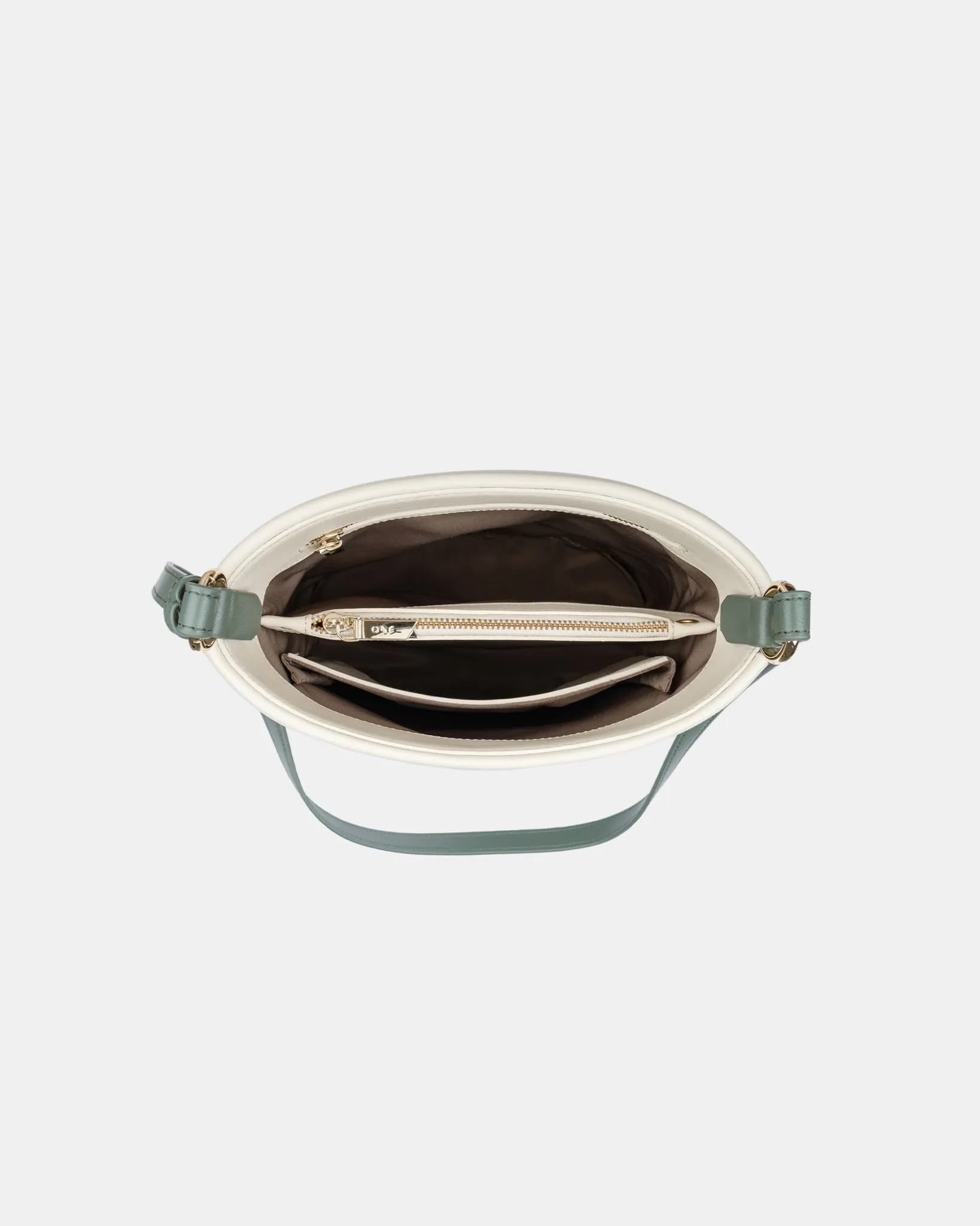 Gaia Bucket Bag - CARAMEL & OAT