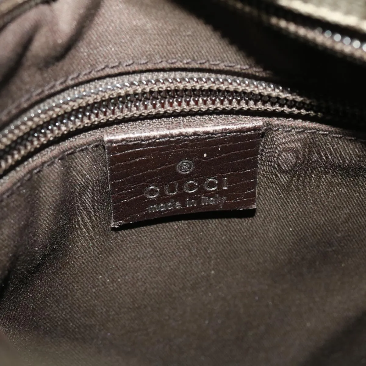 GUCCI GG Canvas Shoulder Bag PVC Leather Beige 141626  ti1052