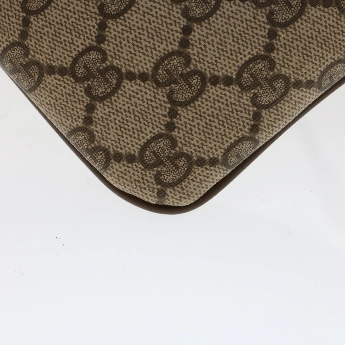 GUCCI GG Canvas Web Sherry Line Shoulder Bag Beige Red Green  tb748