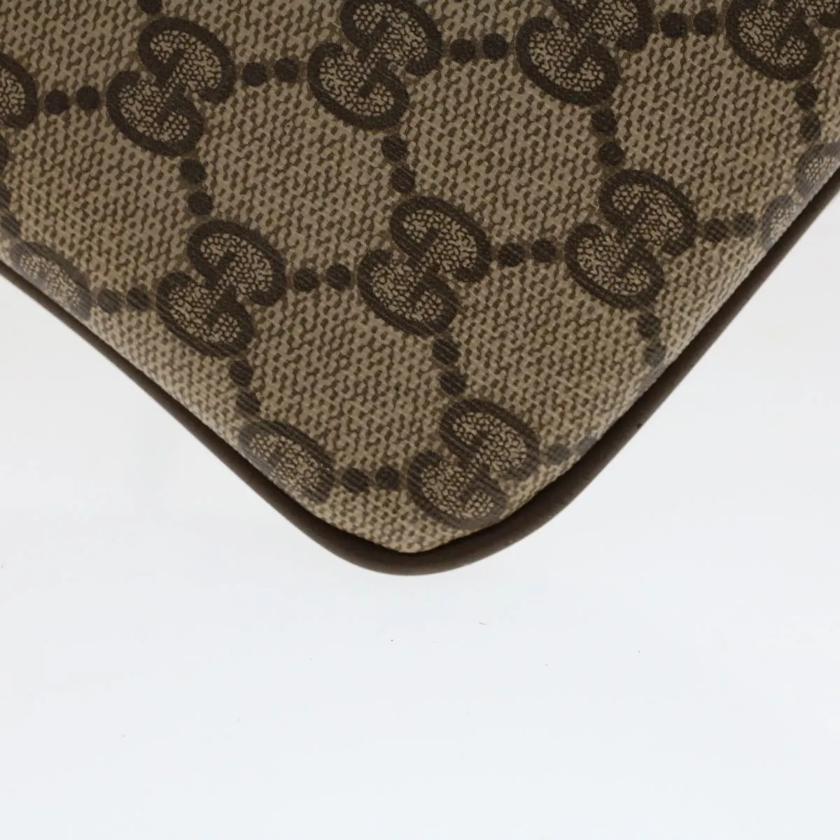 GUCCI GG Canvas Web Sherry Line Shoulder Bag Beige Red Green  tb748