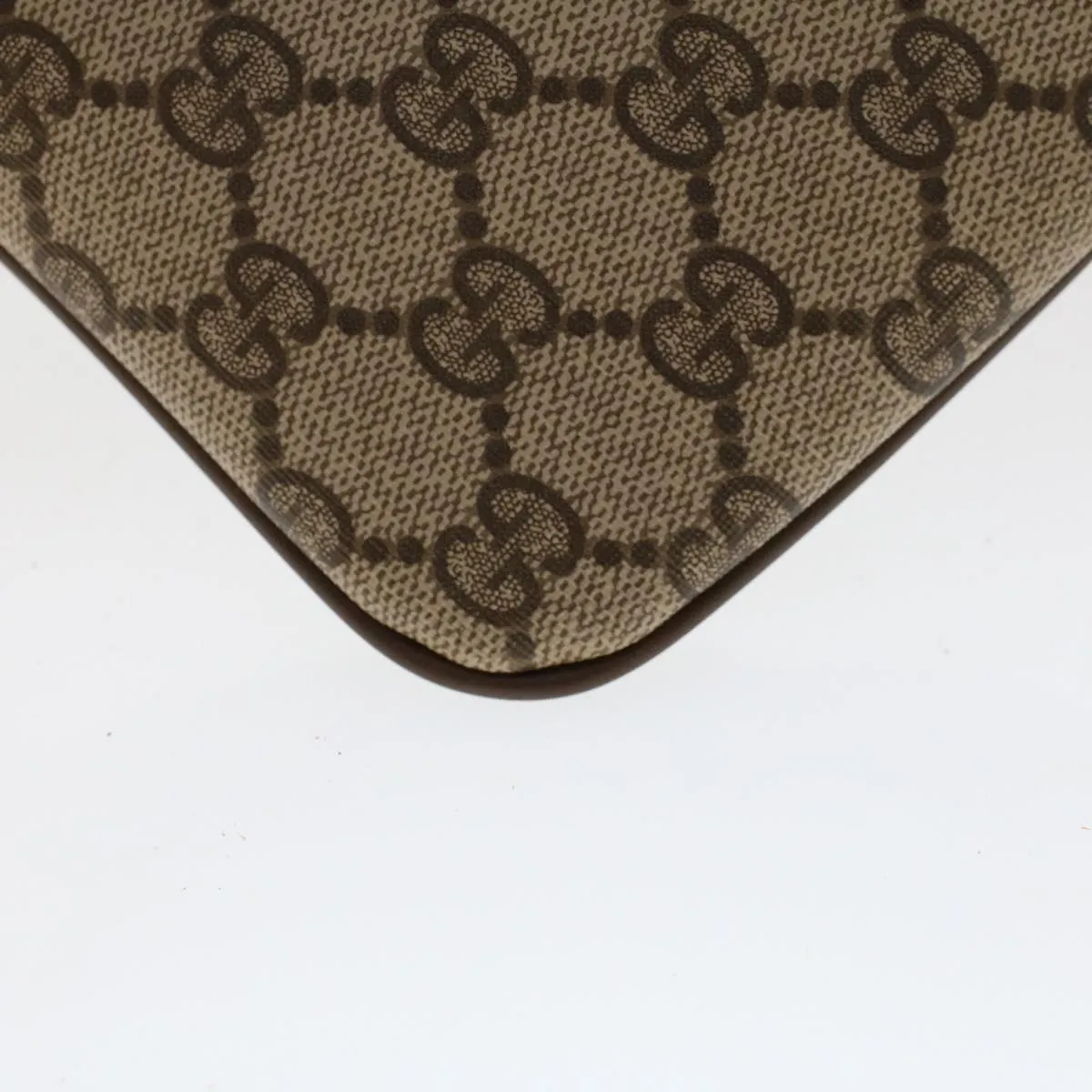 GUCCI GG Canvas Web Sherry Line Shoulder Bag Beige Red Green  tb748