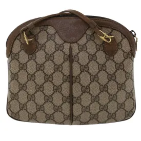 GUCCI GG Canvas Web Sherry Line Shoulder Bag Beige Red Green  tb748