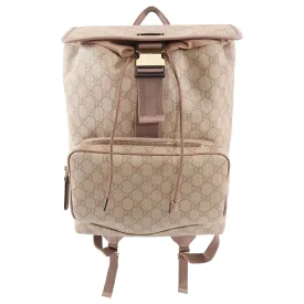 Gucci Monogram Supreme Winter Rose 246103 Backpack Bag