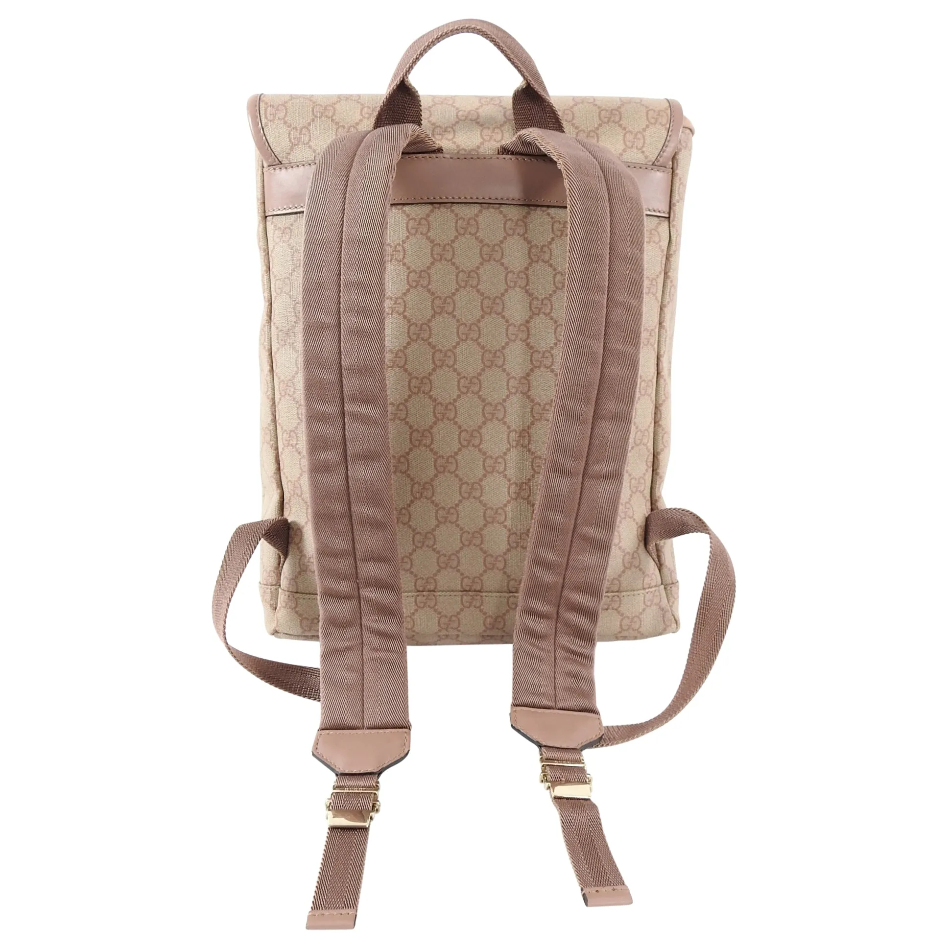 Gucci Monogram Supreme Winter Rose 246103 Backpack Bag