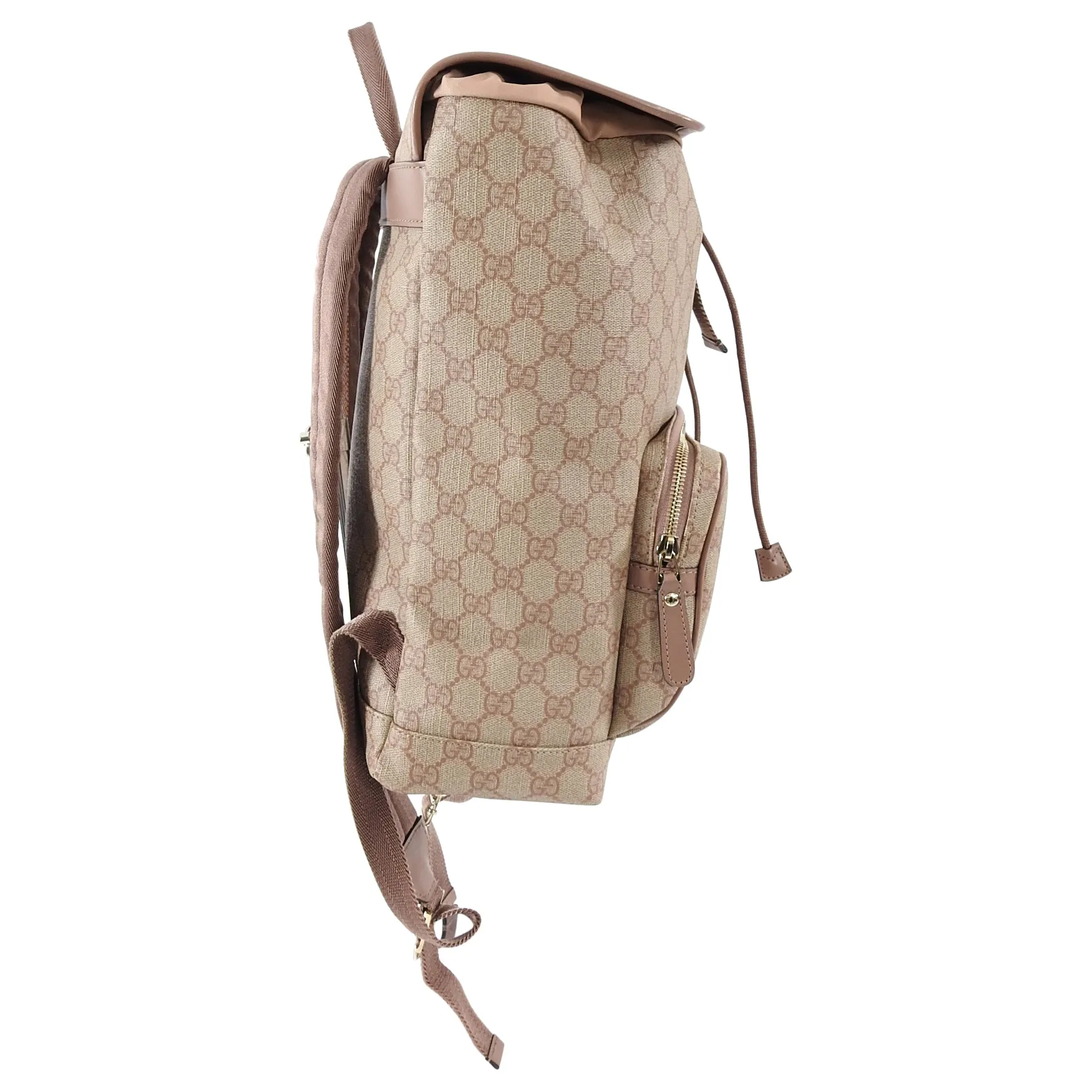 Gucci Monogram Supreme Winter Rose 246103 Backpack Bag