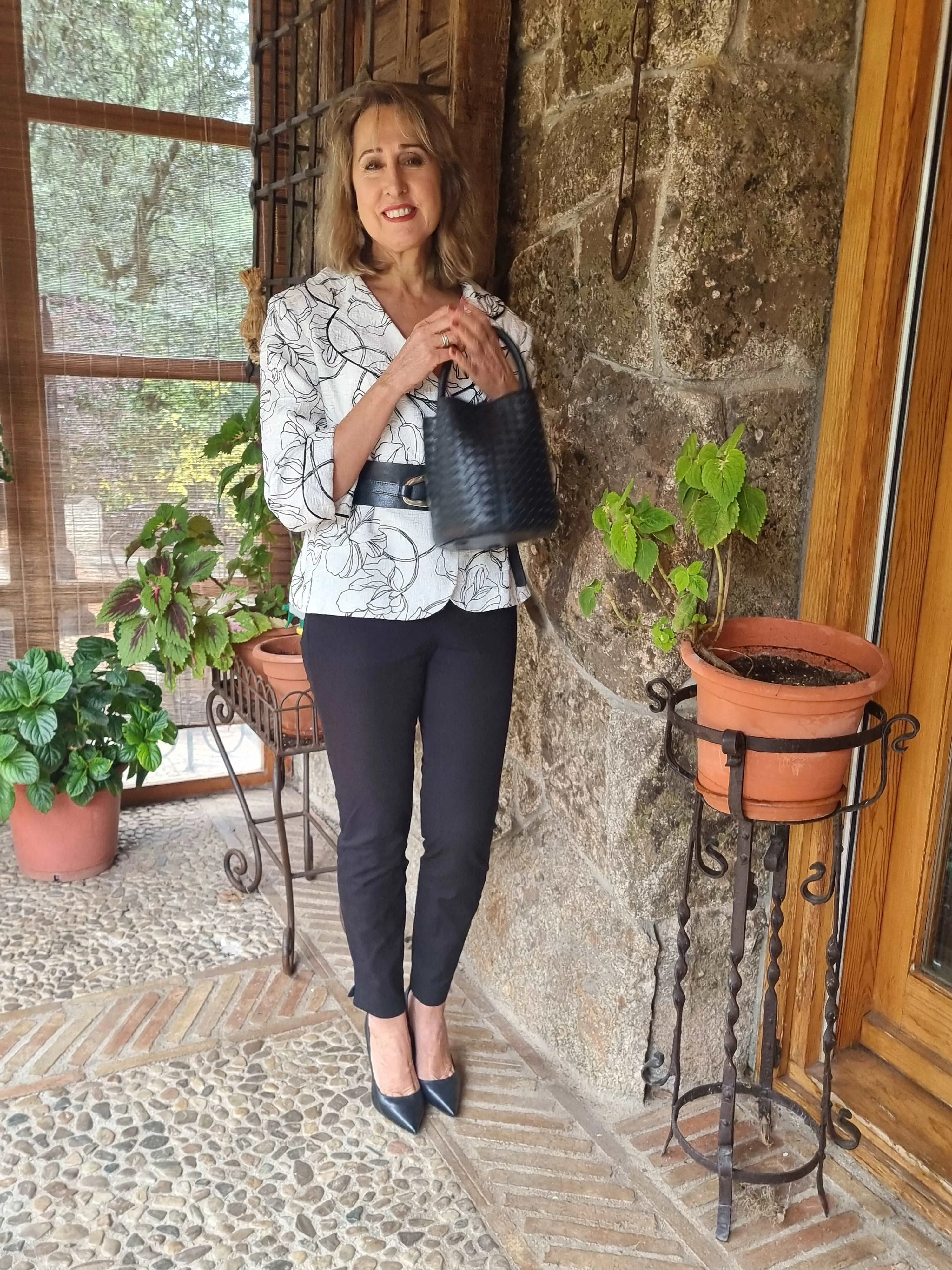 Handwoven Lambskin Bucket Bag