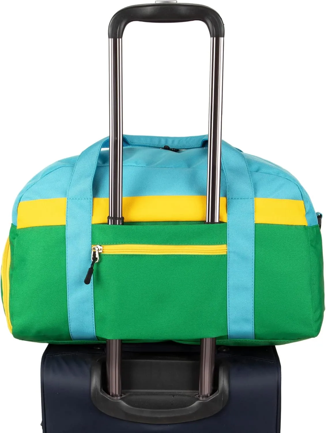 HawLander Kids Duffle Bag for Boys or Girls, Fit School Practice, or Overnight Travel (Green)