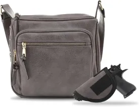 JESSIE & JAMES | Concealed Carry RFID Blocking Crossbody Purse for Women with Lock and Key