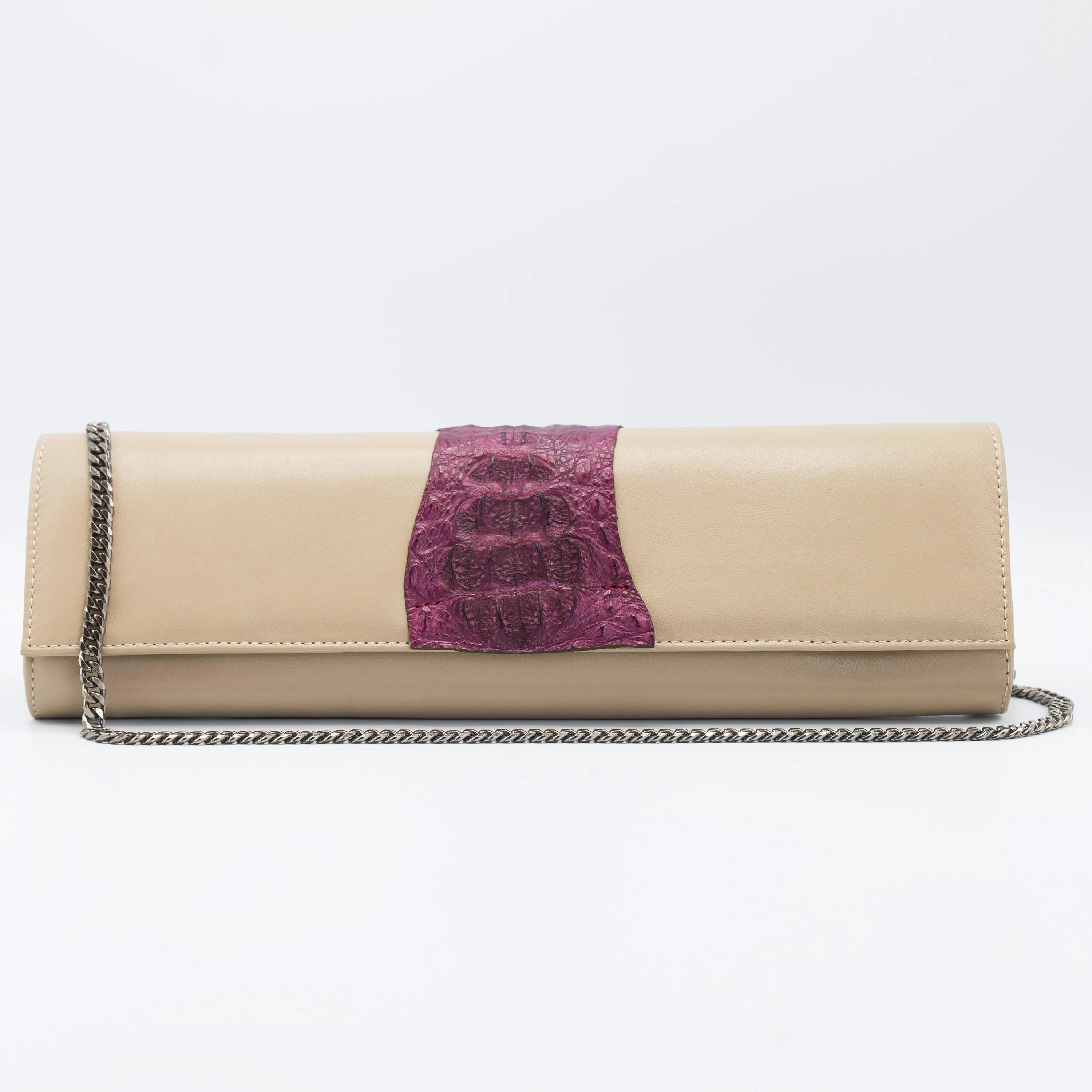 Kate Crocodile Clutch