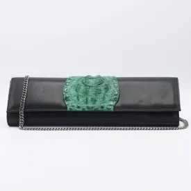 Kate Crocodile Clutch
