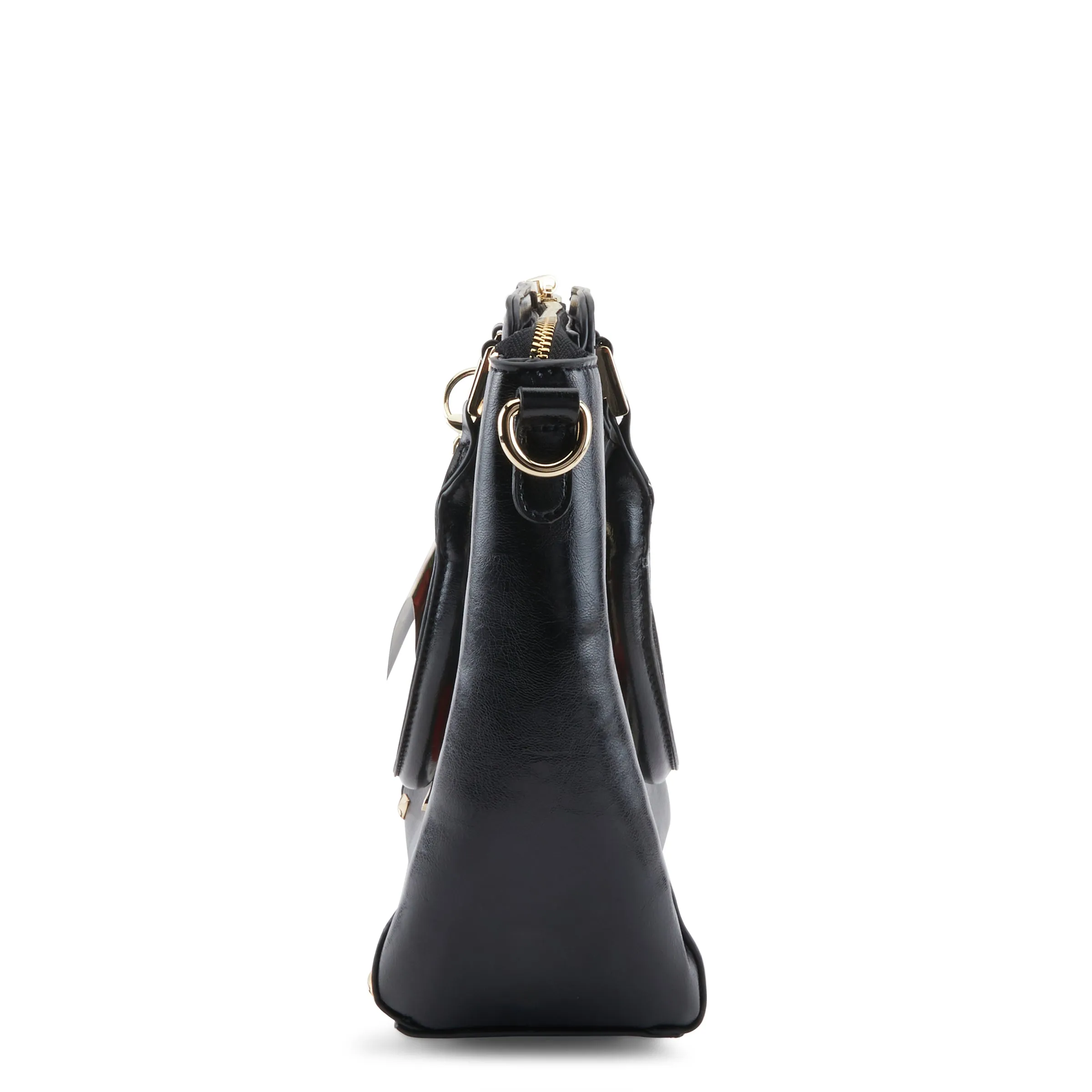 La Philipe Lp1022 16 Handbag Satchel Red Pu Leather