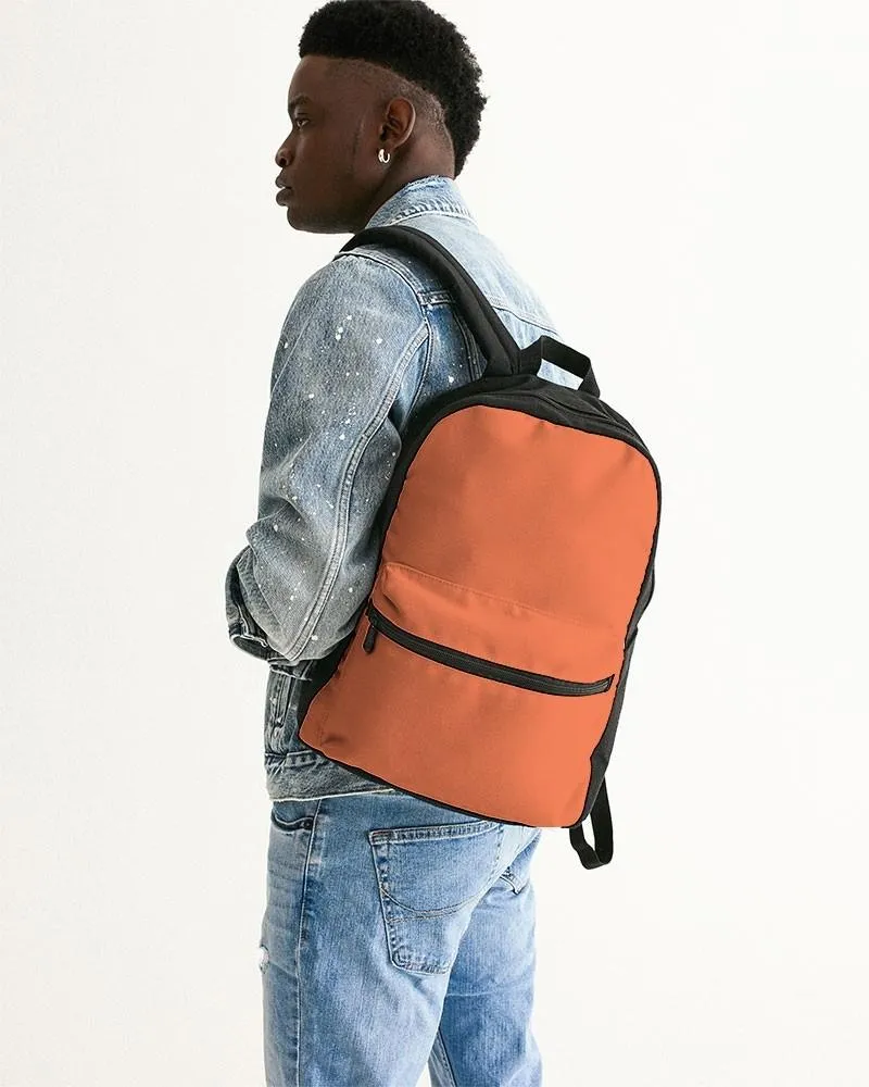 Midtone Orange Canvas Backpack | C0M70Y80K0