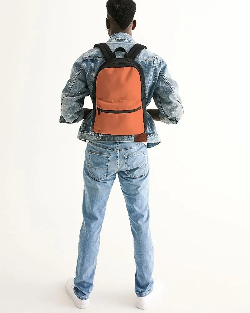 Midtone Orange Canvas Backpack | C0M70Y80K0