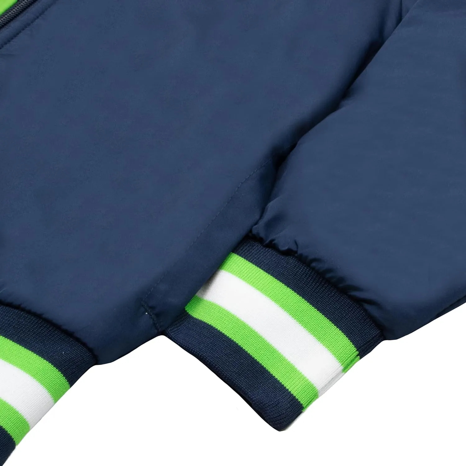 Minecraft Bomber Jacket for Boys, Zip-Up Graphic Print Varsity Jacket for Kids and Toddlers