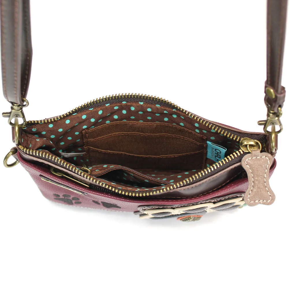 Mini Crossbody - Ivory Pawprint
