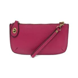 Mini Crossbody Wristlet in Fuchsia
