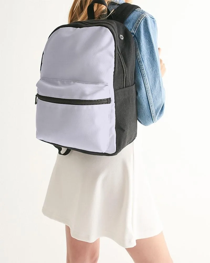 Pale Blue Canvas Backpack | Bright Pale Blue | C10M10Y0K0