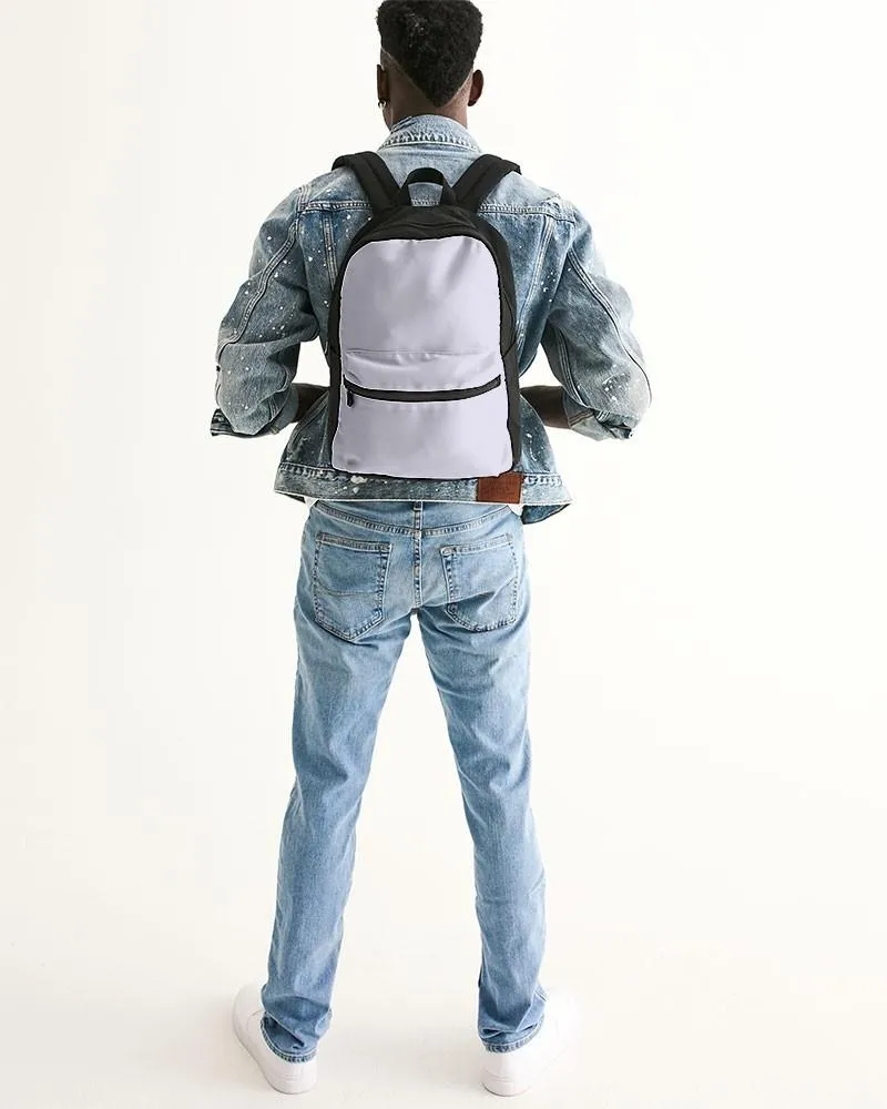 Pale Blue Canvas Backpack | Bright Pale Blue | C10M10Y0K0