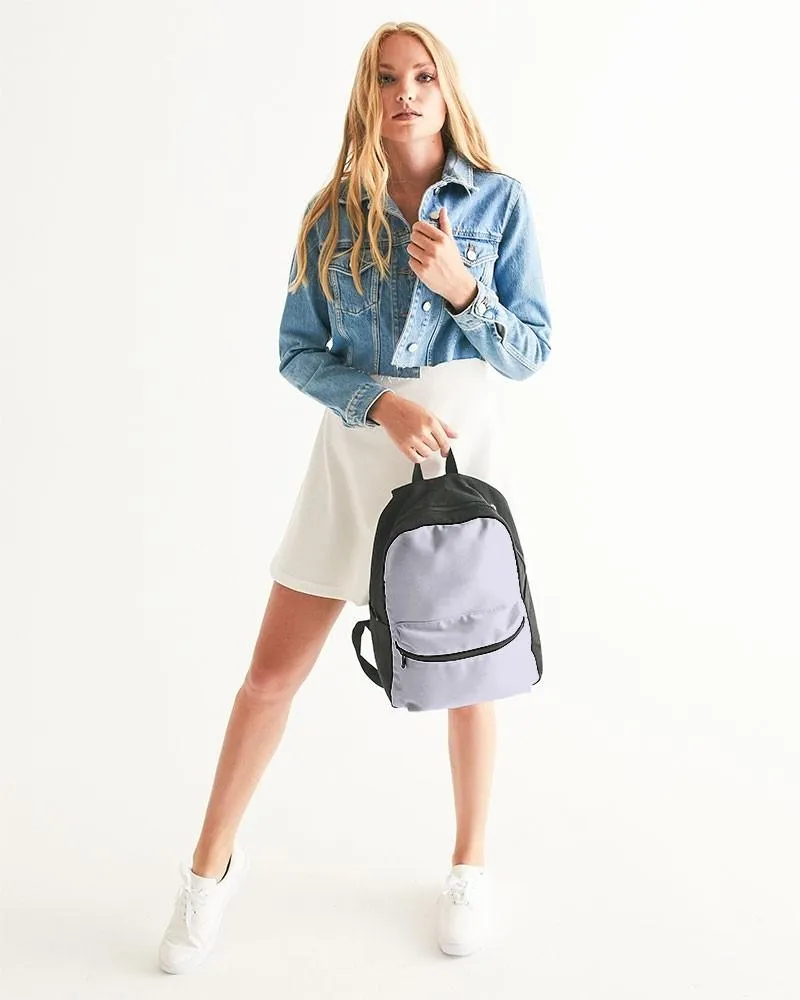 Pale Blue Canvas Backpack | Bright Pale Blue | C10M10Y0K0