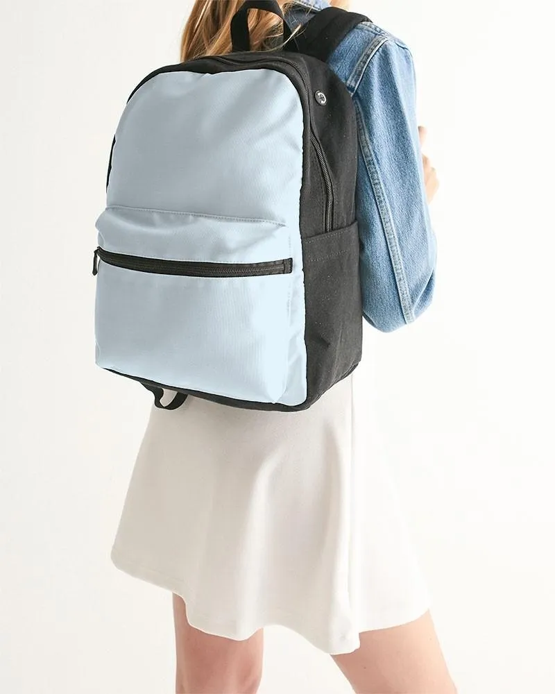 Pale Cyan Canvas Backpack | Bright Pale Cyan | C10M0Y0K0