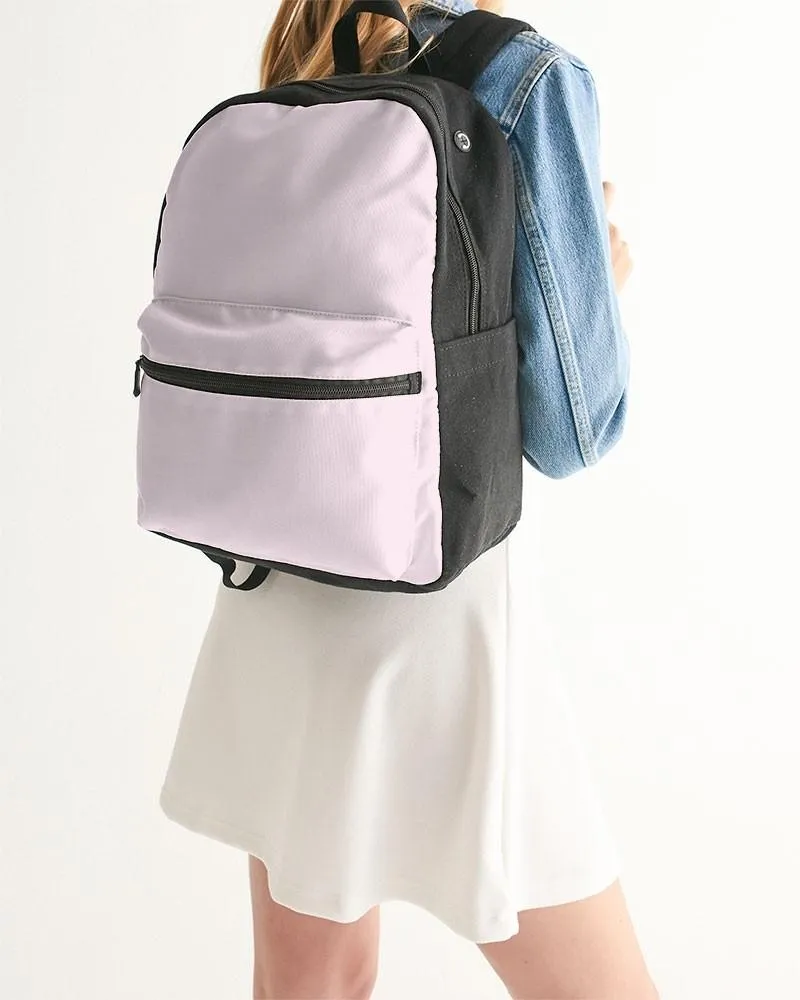 Pale Magenta Canvas Backpack | Bright Pale Magenta | C0M10Y0K0