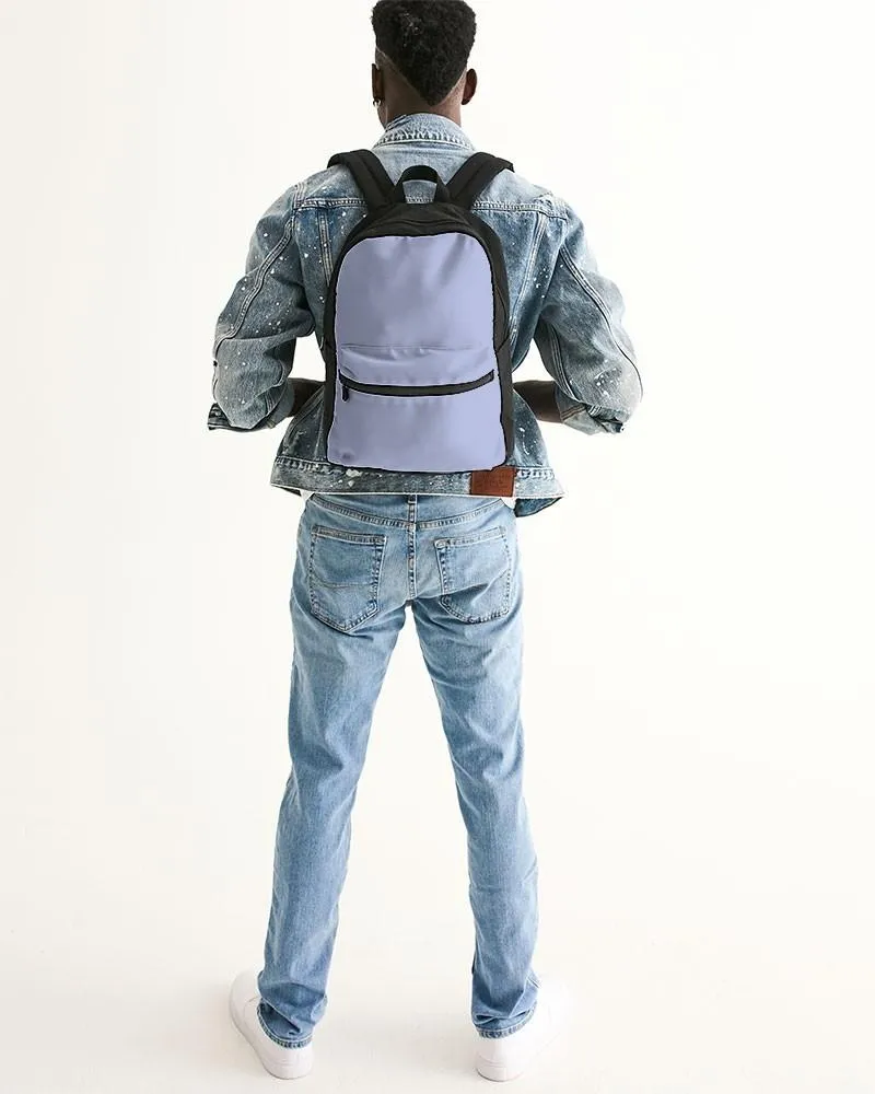 Pale Pastel Blue Canvas Backpack | Bright Pale Pastel Blue | C30M22Y0K0