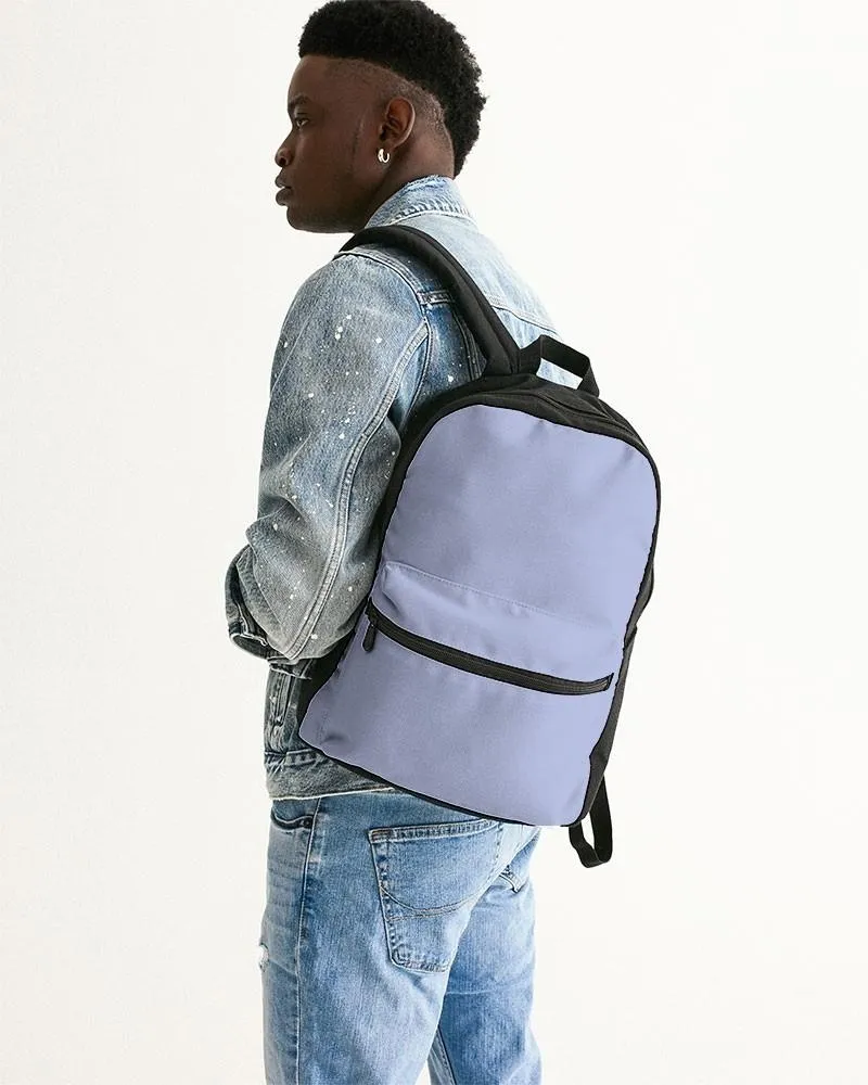Pale Pastel Blue Canvas Backpack | Bright Pale Pastel Blue | C30M22Y0K0