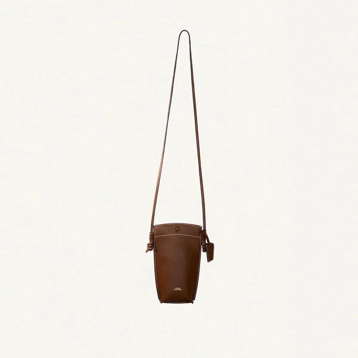 Rever Rubin Phone Crossbody Sling Bag, Leather, Fits Phone, Cards, Essentials