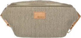 Roxy Women's Sling Bag | Crochet | Woven | Fanny Pack | Waist Bag | Travel | Beach | Vacation | Natural