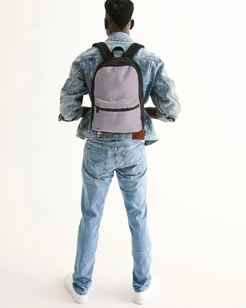 Shaded Pale Magenta Brown Canvas Backpack | C0M10Y0K30