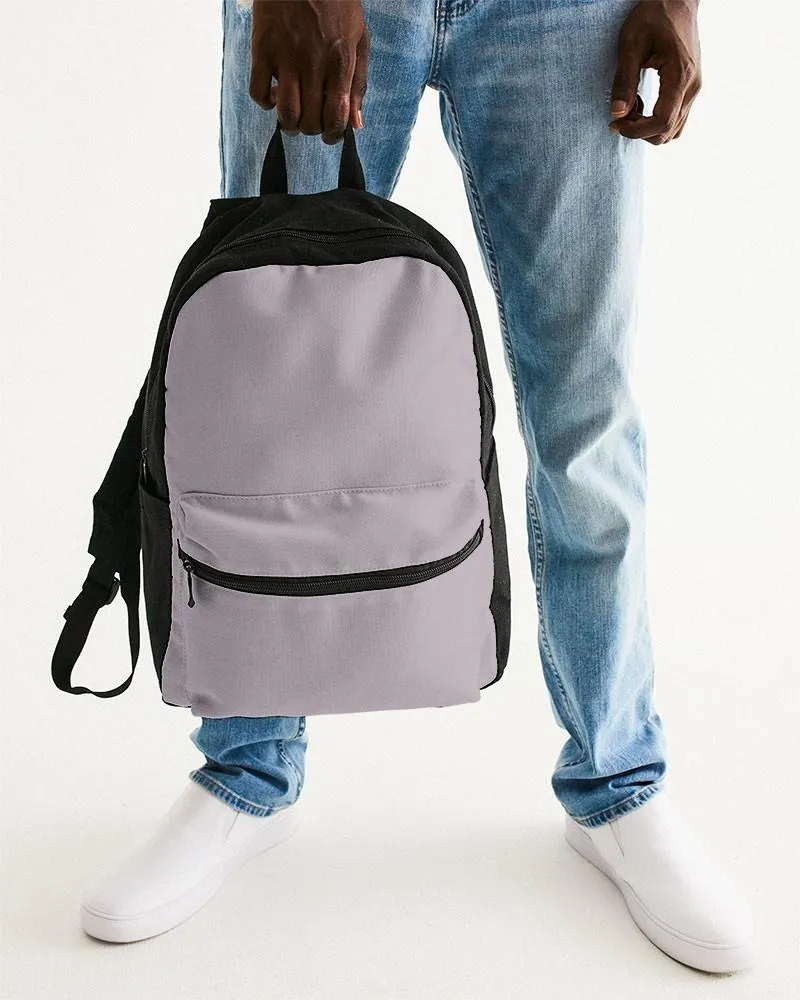 Shaded Pale Magenta Brown Canvas Backpack | C0M10Y0K30