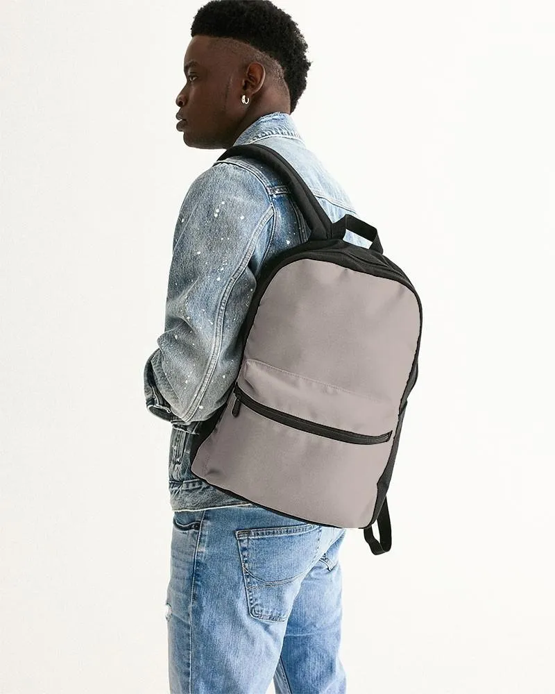 Shaded Pale Red Brown Canvas Backpack | C0M10Y10K30