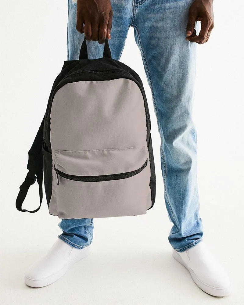 Shaded Pale Red Brown Canvas Backpack | C0M10Y10K30