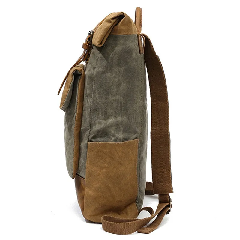 Sheldon Waxed Canvas Backpack