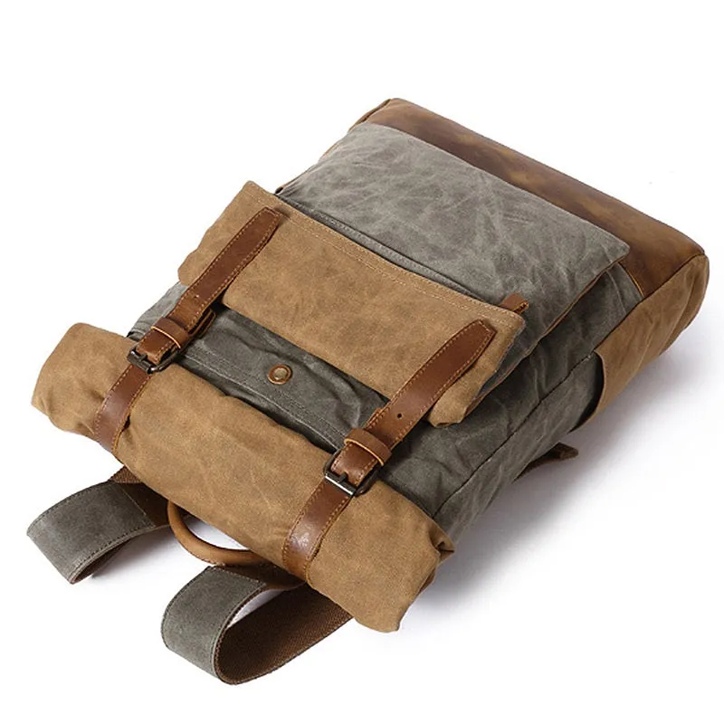Sheldon Waxed Canvas Backpack