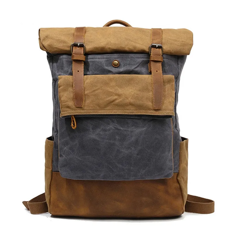 Sheldon Waxed Canvas Backpack