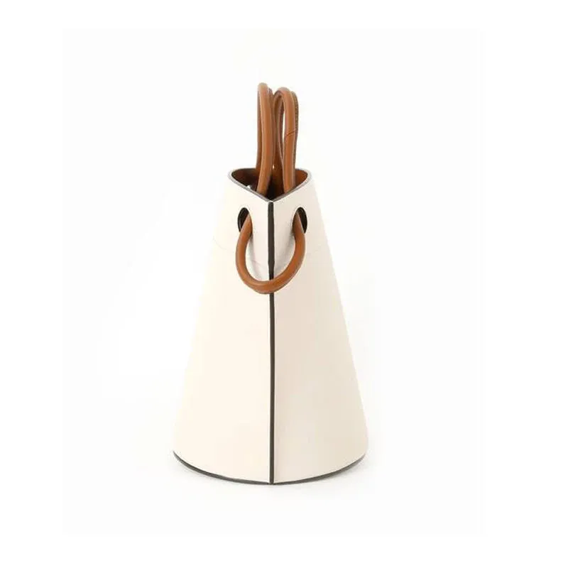 Tara Minimalist Knot Detail Bucket Bags