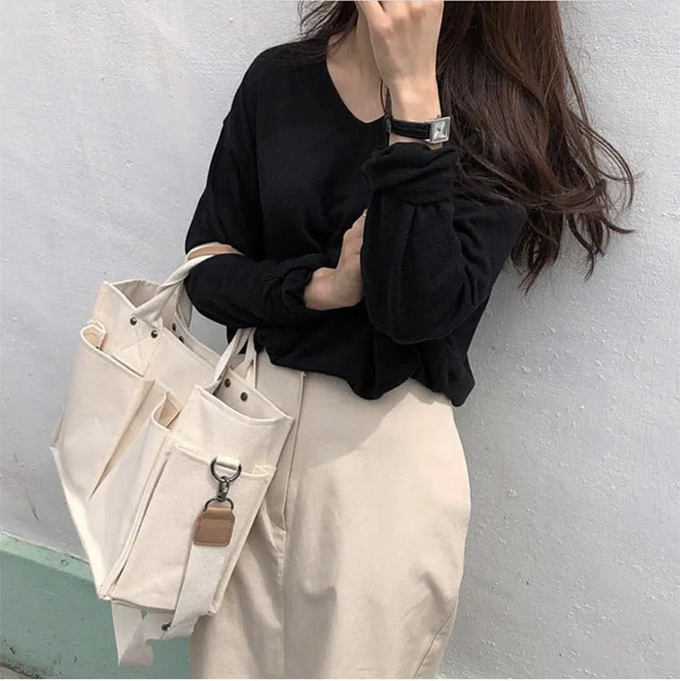 The Perfect Everyday Canvas Tote Bag